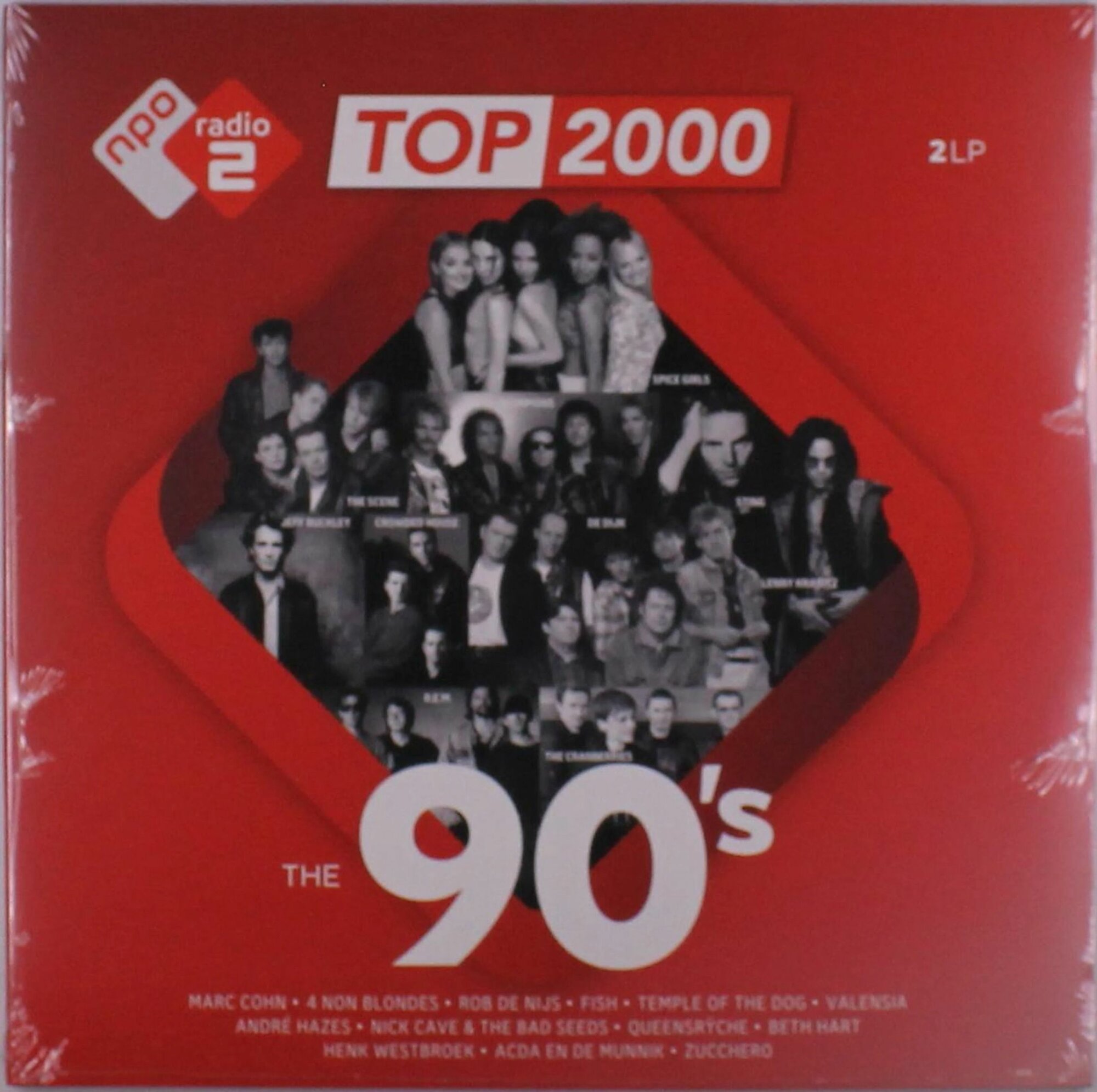 Виниловая пластинка Top 2000: The 90's (2LP Грязный розовый винил) 2025