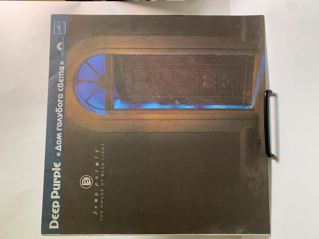 Deep Purple - The House Of Blue Light (1LP White Labels Мелодия, АЗГ 1988, EX/NM)