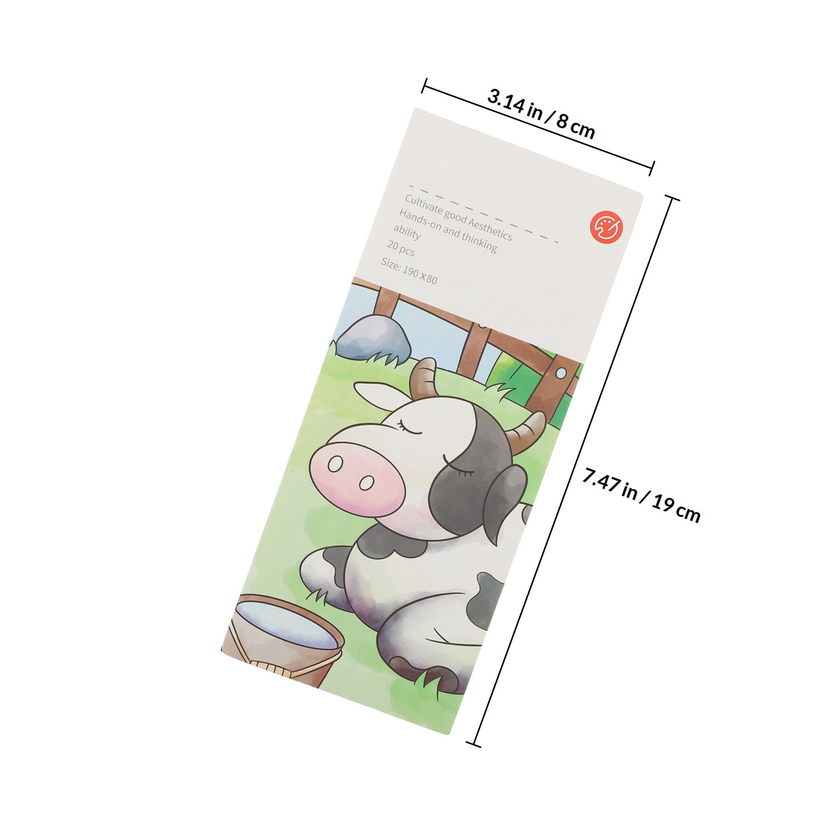 Книга Для Рисования Детей Водяные Цвета Портативная Книга Для Грима 19X8Cm