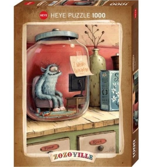 Пазл HEYE Zozoville карантин, 1000 элементов, 50 x 70 см