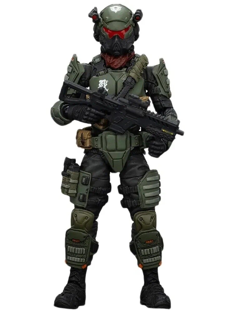 Подвижная фигурка JOYTOY Dark Source 1/18 Action Figures Stellar Scar Assault Team Titanite Model