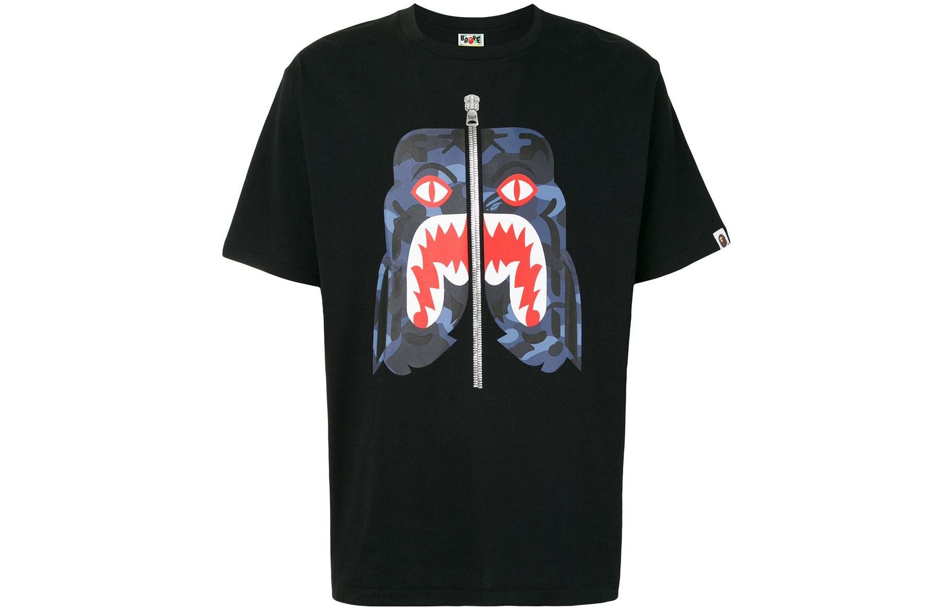 Футболка A BATHING APE Color Camo Tiger Tee