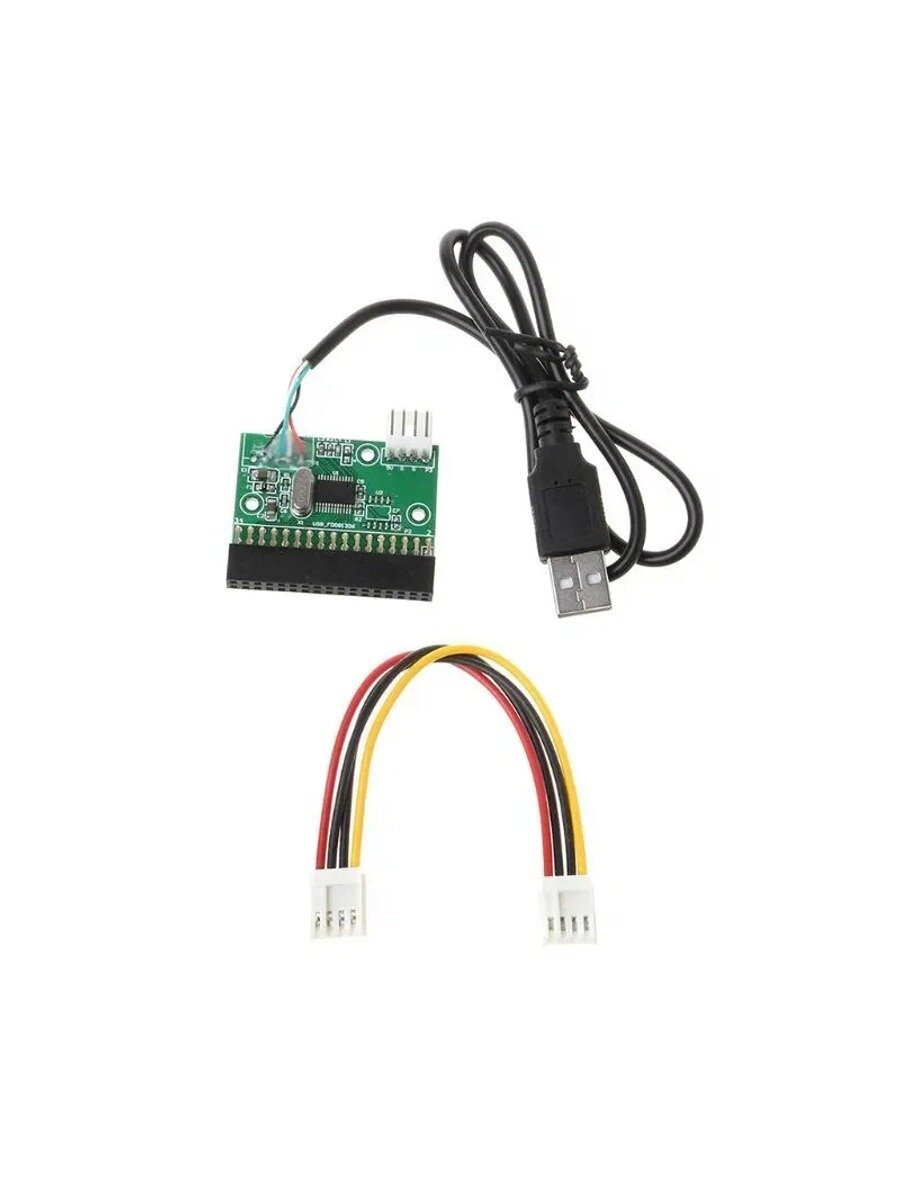 Адаптер USB к 34-контактному разъему флоппи-дисковода