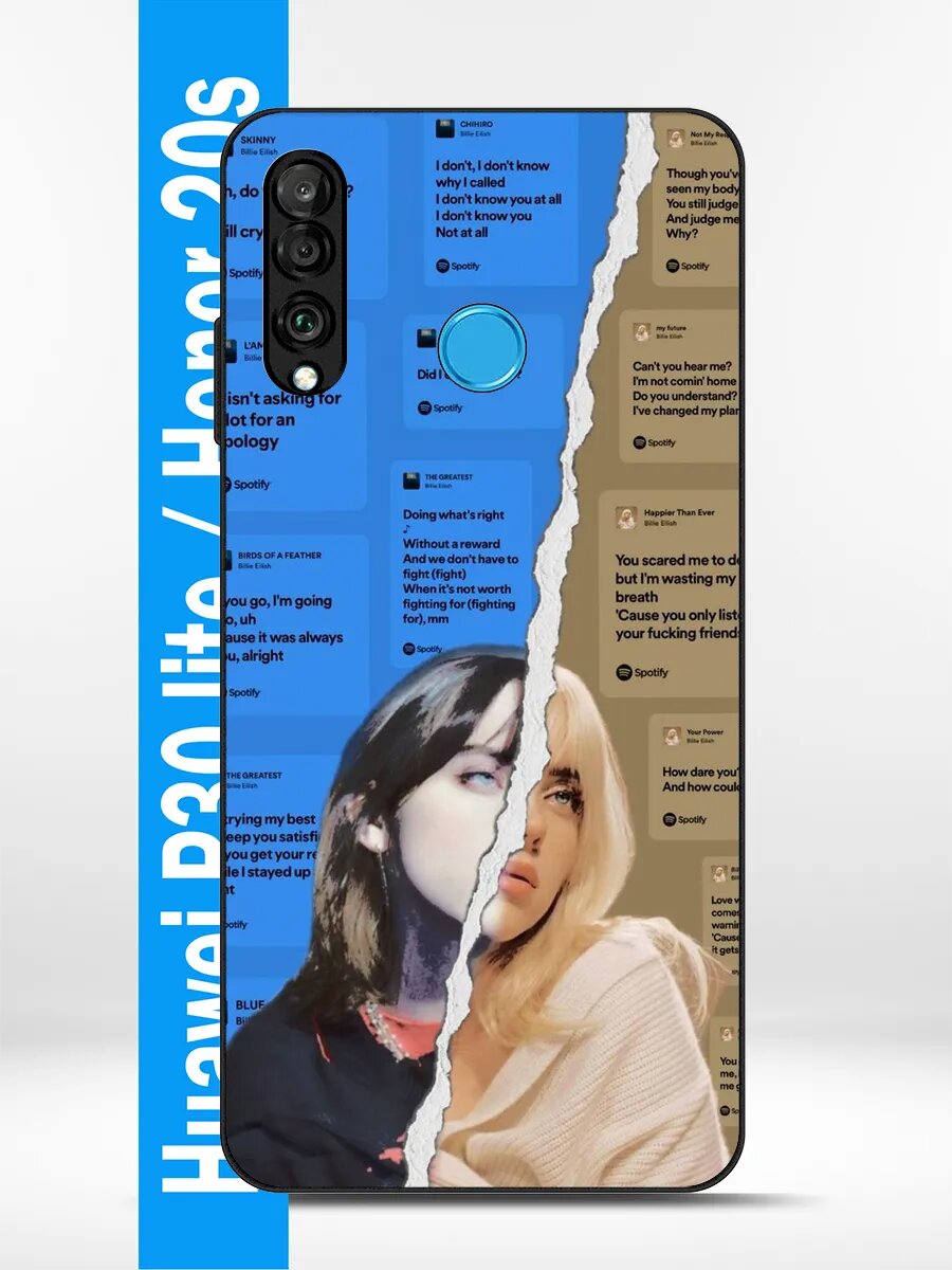 Чехол на Huawei P30 Lite Билли Айлиш