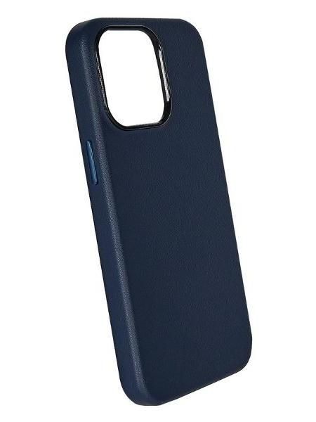 Чехол для смартфона, телефона Leather Co. для iPhone 12 mini темно-синий