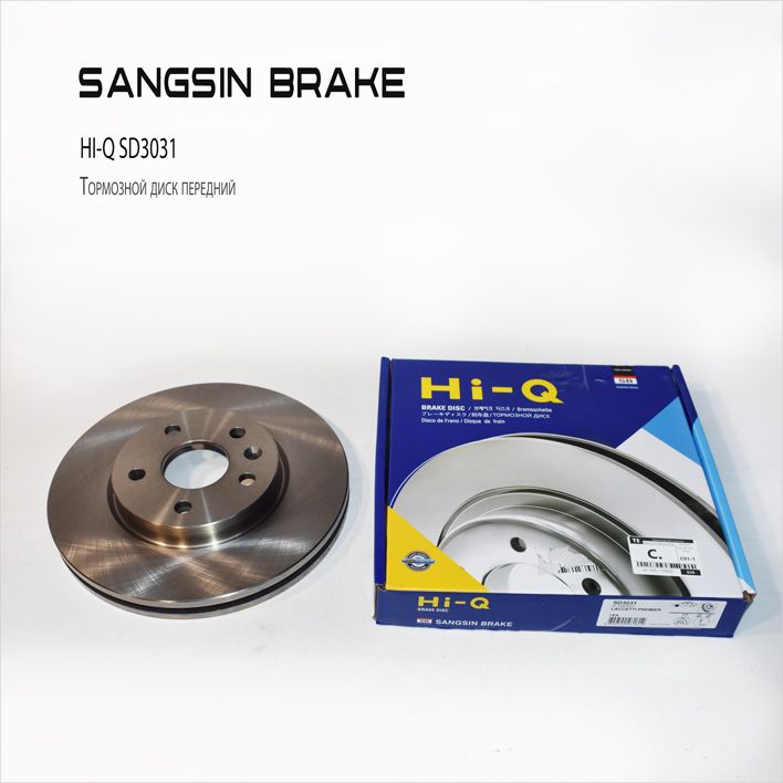 Диск тормозной передний Sangsin Brake SD3031 / Chevrolet (aveo/cruze/orlando) / Opel Astra J 09- / GTC (11-)1.4-2.0; DF7475, 13502825, 13502045, Hi-q sd3031 (276х26)