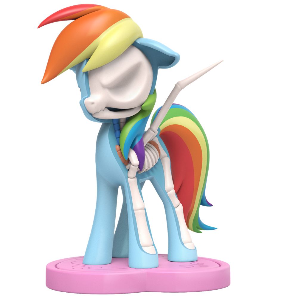 My Little Pony-MLP Mighty Jaxx Rainbow Dash, Скульптура пони (5-28CM)