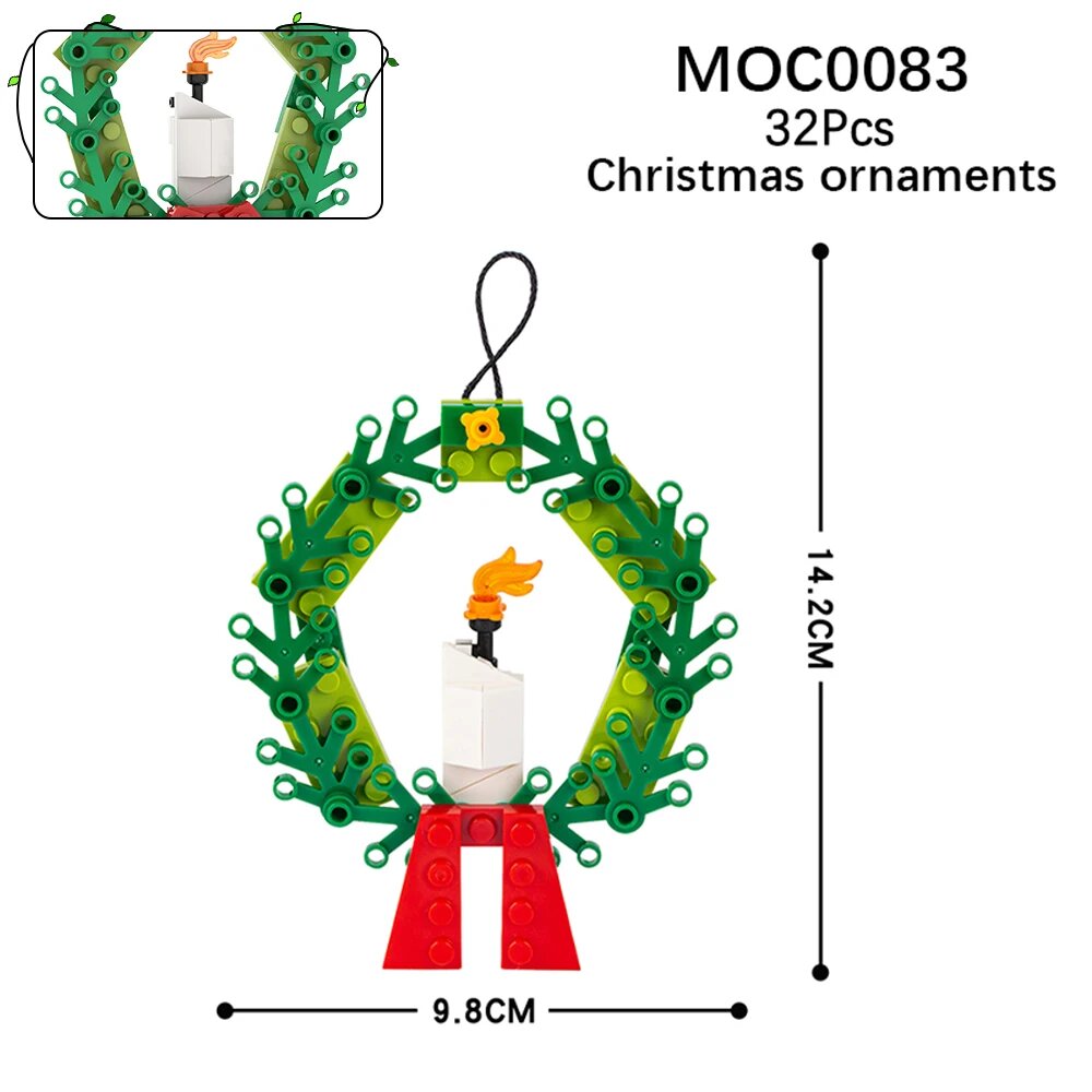 MOOXI пластиковые строительные блоки набор MOC0083