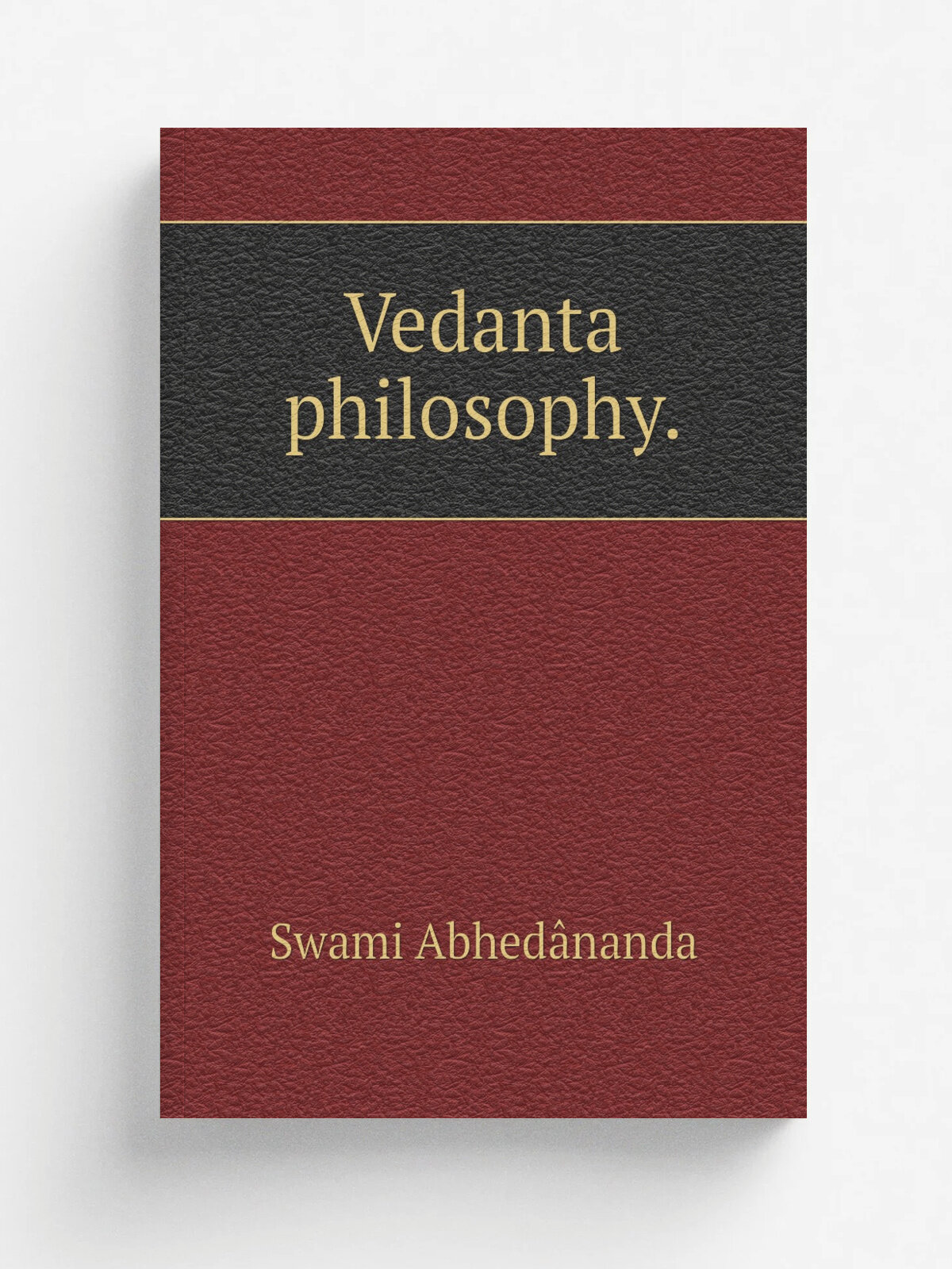 Vedanta philosophy. | Swami Abhed.nanda | Репринт