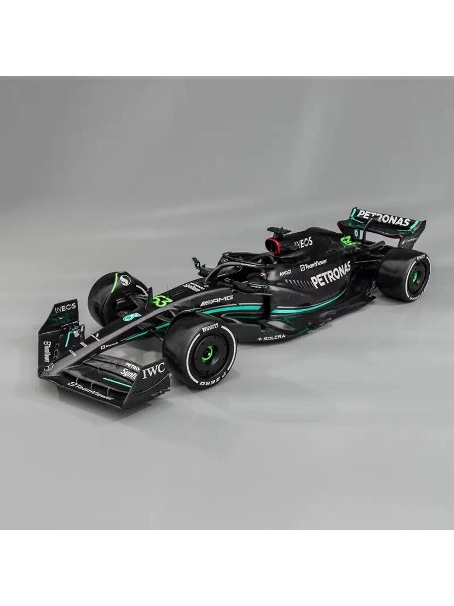 Bburago 1:43 Mercedes-Benz W14 F1 Lewis Hamilton #44 2023 Легковая модель автомобиля
