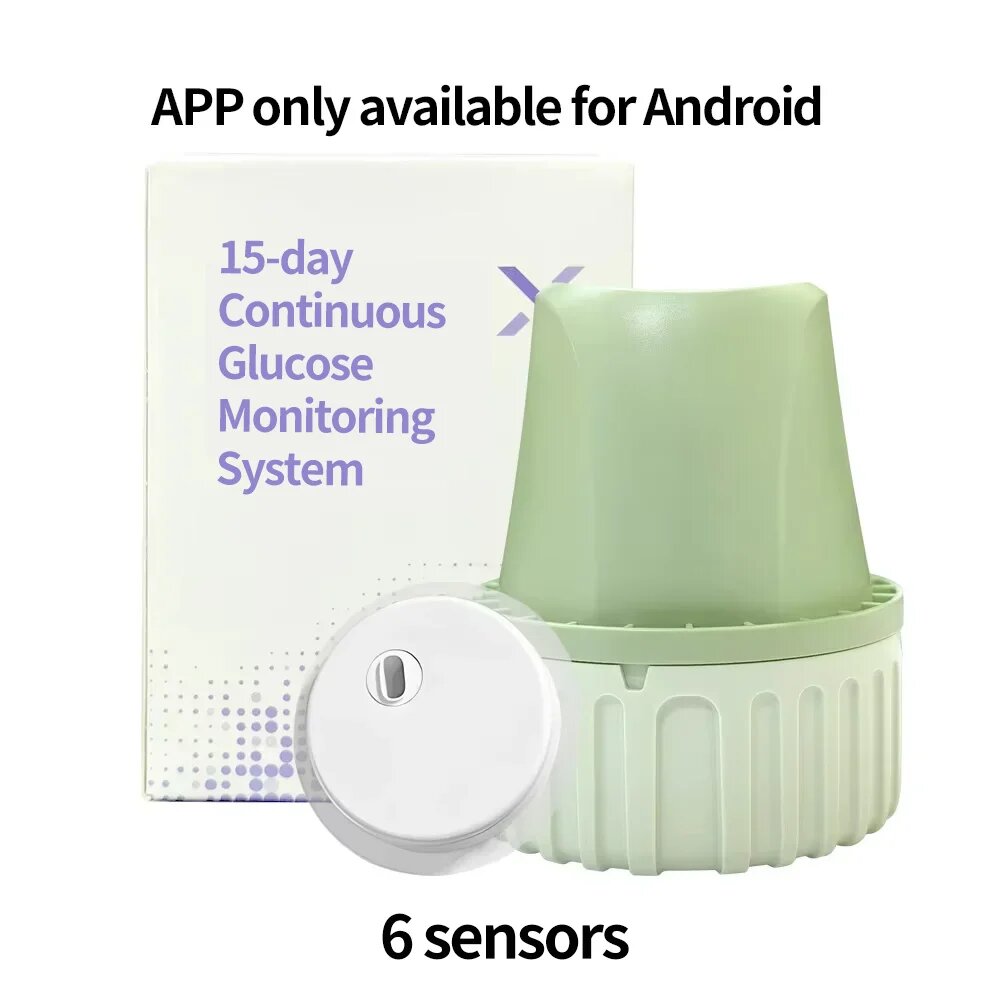 Aidex X Монитор уровня глюкозы в крови sensor 6PCS