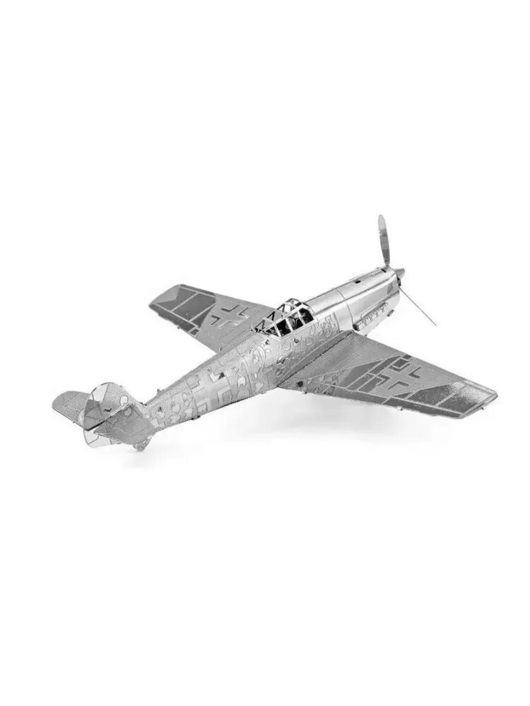 Конструктор металлический Messerschmitt BF-109 90, 3D модель из стали