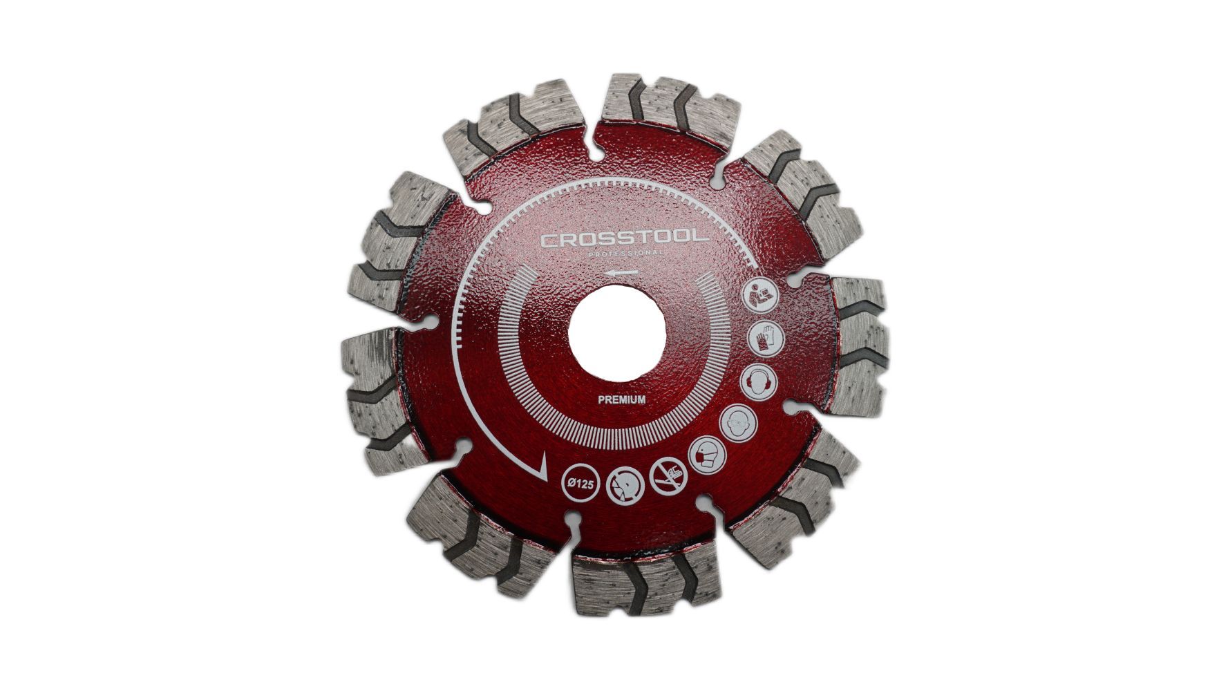 Алмазный диск CrossTool PREMIUM 125мм