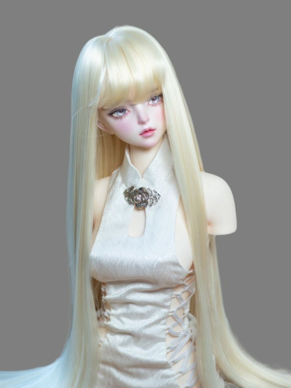 Волосы для кукол BJD Yutotue длинные 1/3 1/4 1/6 аксессуар золотой 1/4