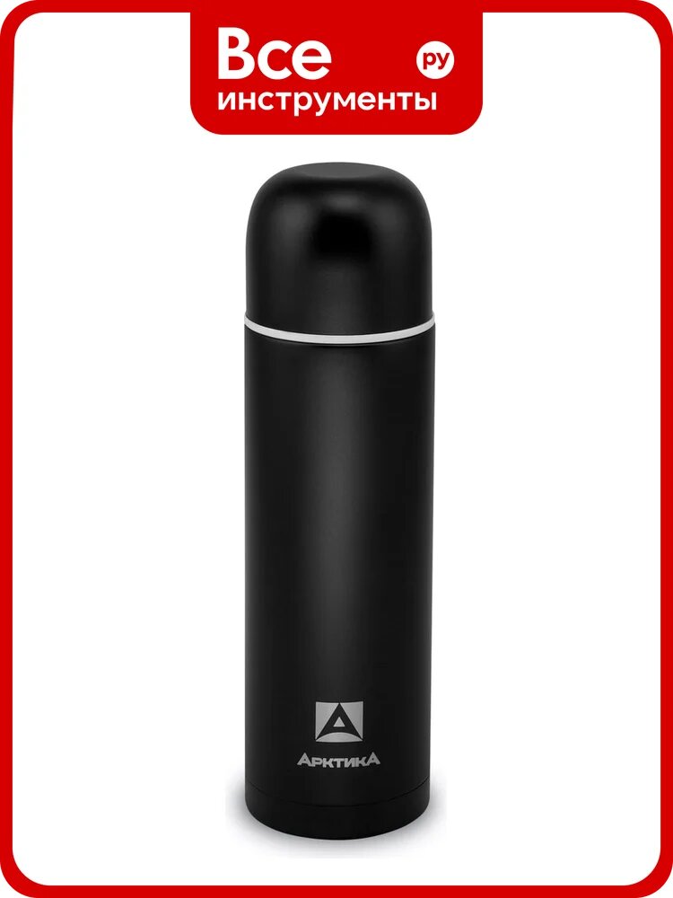 Термос Арктика 1.2 л, черный текстурный 105-1200-BKT