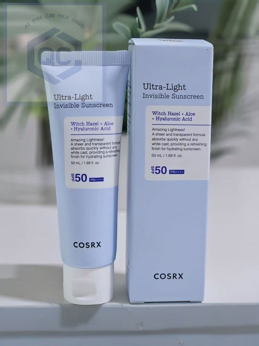 Ультралёгкий солнцезащитный крем с гамамелисом COSRX Ultra-Light Invisible Sunscreen SPF50 PA++++