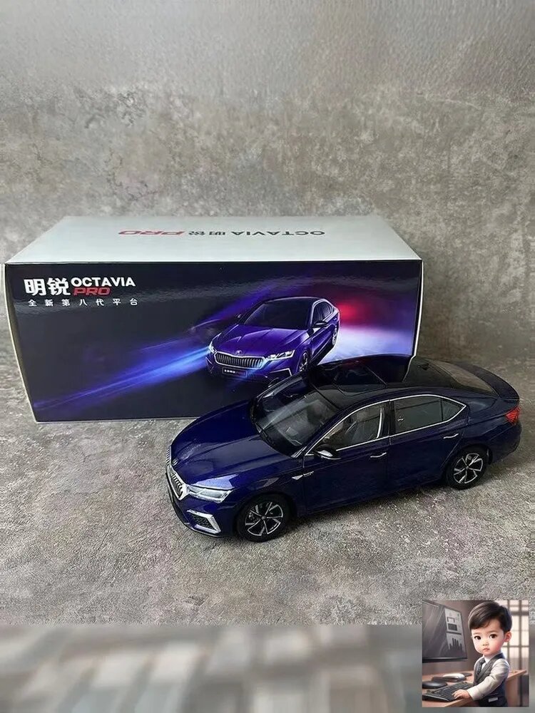 Модель автомобиля Skoda Octavia PRO в масштабе 1/18