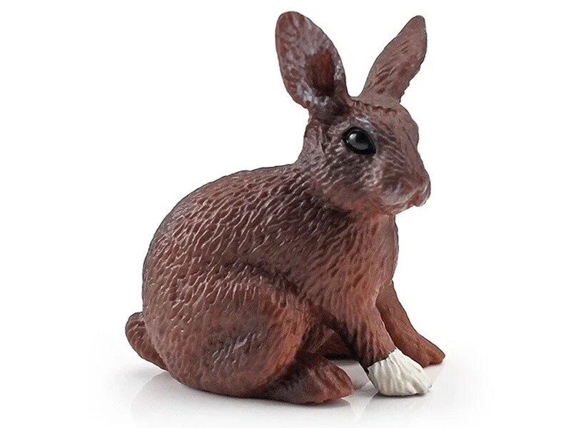 Мини-фигурка кролика umfinger Коричневый, 4