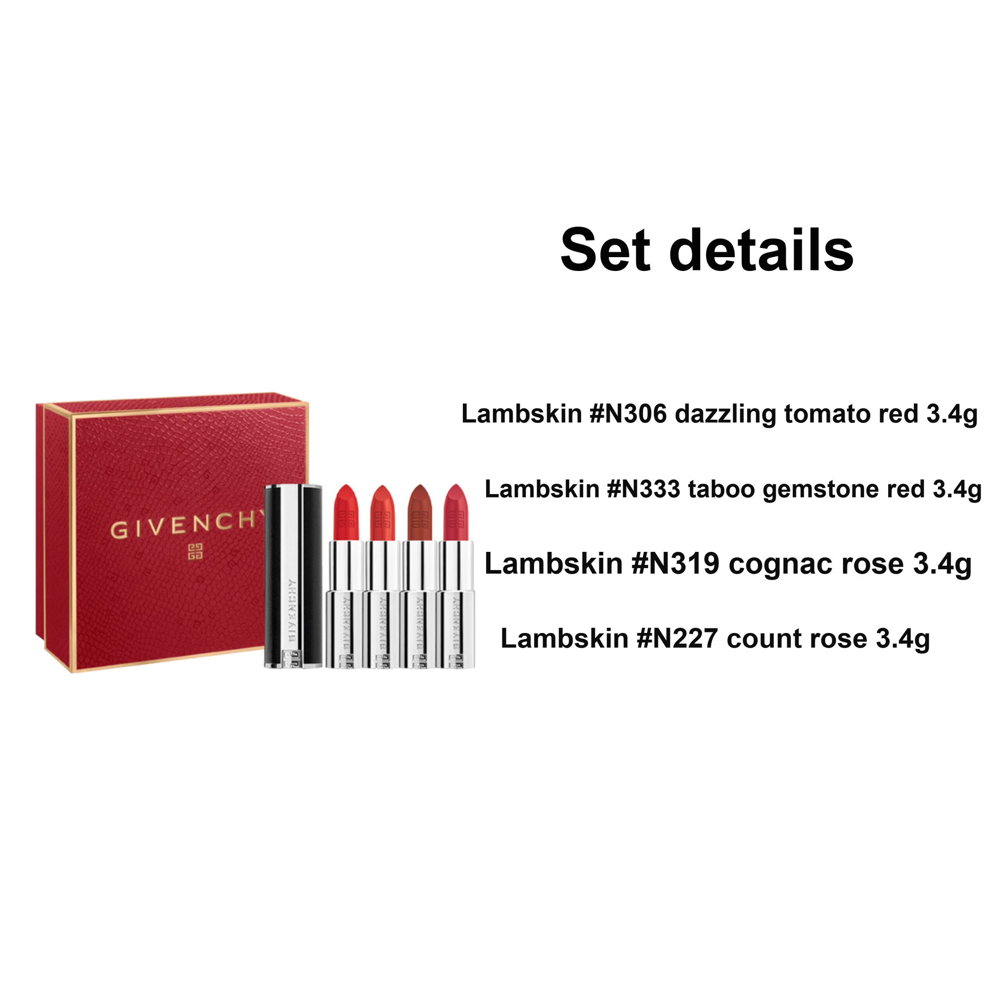 Givenchy Губная помада Le Rouge Interdit Intense Silk — фото 1