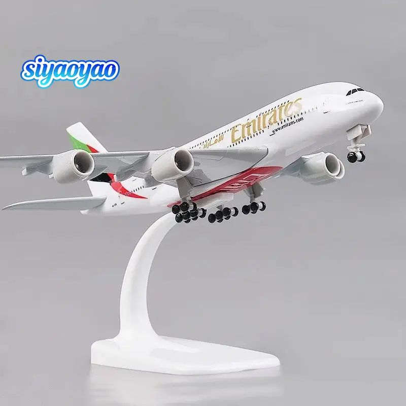1:400 модель самолета сплав Emirates a380 имитация Airbus с колесом, модельная коллекция самолетов