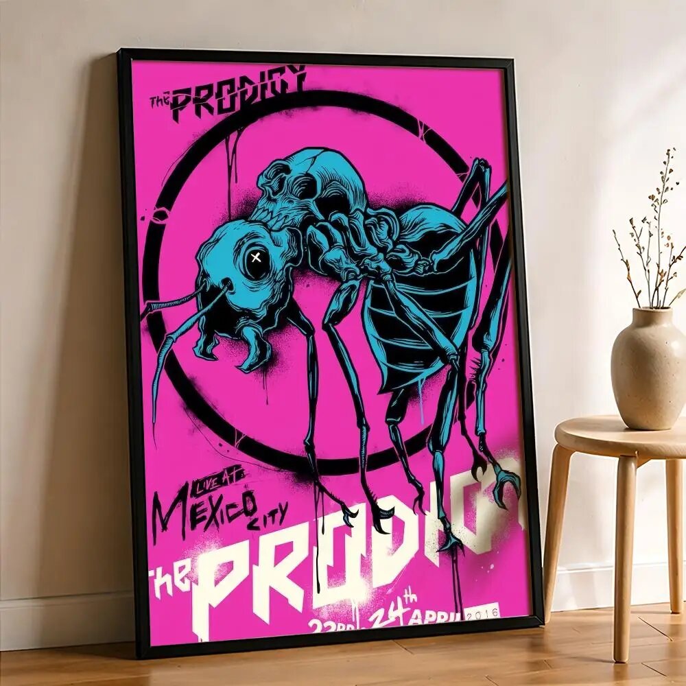 Постер музыкальной группы The P-Prodigy 30X40cmNoframe, White09