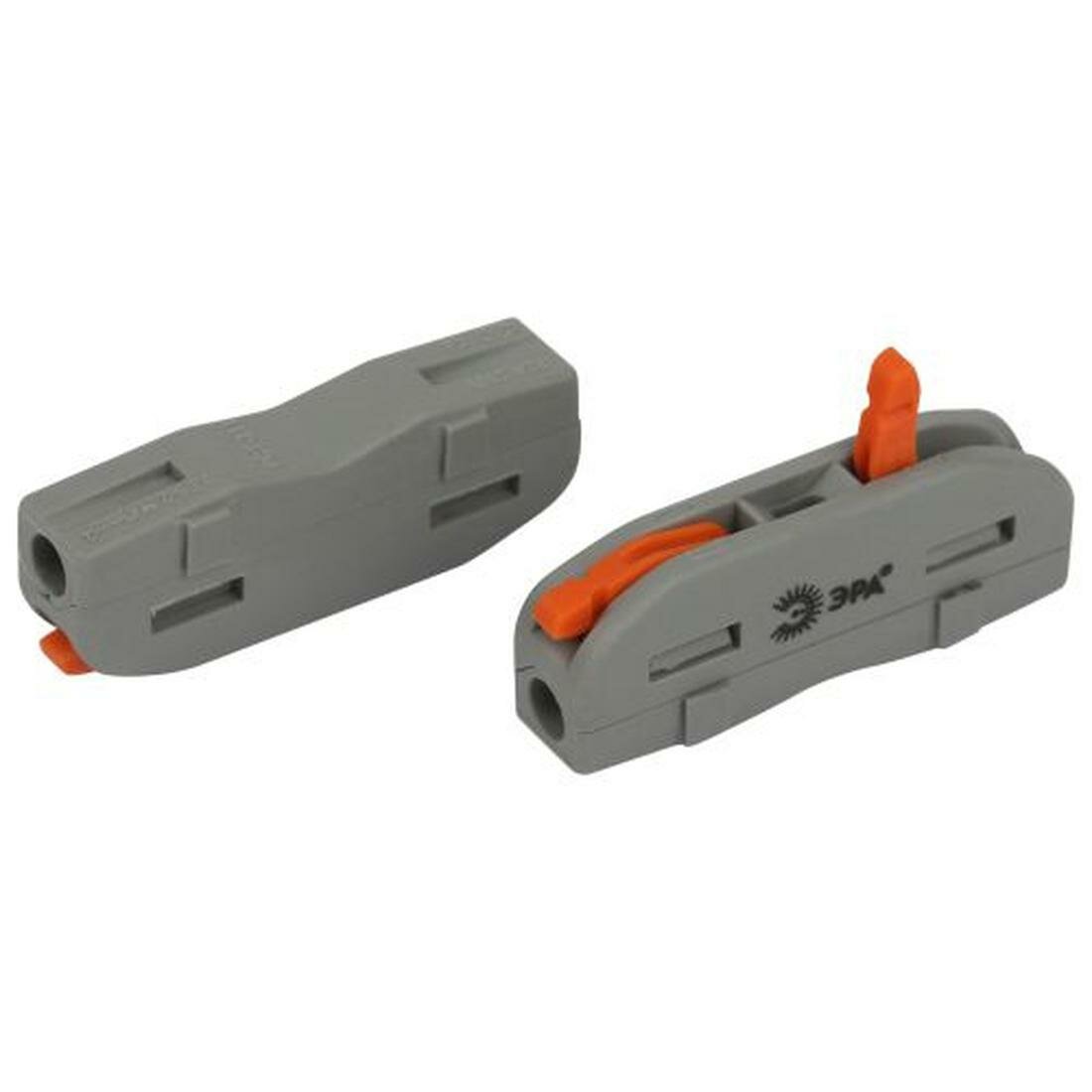 Клемма проходная 222-2411 1п 0.08-2.5/4кв. мм с рычагами NO-225-393 (уп.25шт) Эра Б0067912
