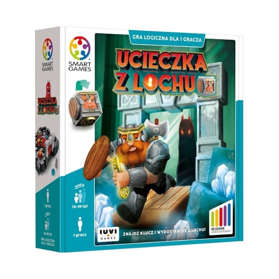 Головоломка Smart Games Побег из подземелья, логическая игра для детей