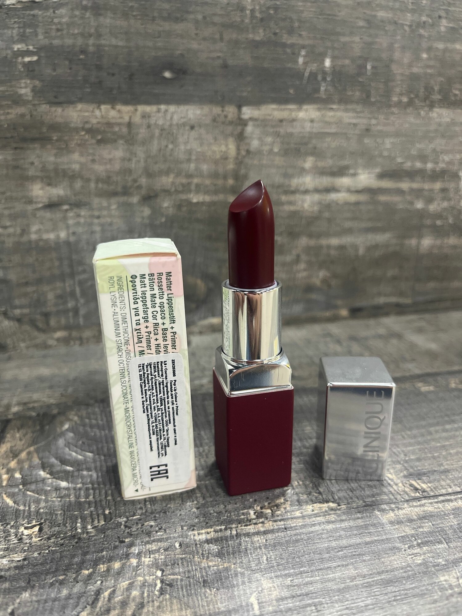 Губная помада Pop Matte Lip Colour and Primer. 08 Bold pop. Бельгия.