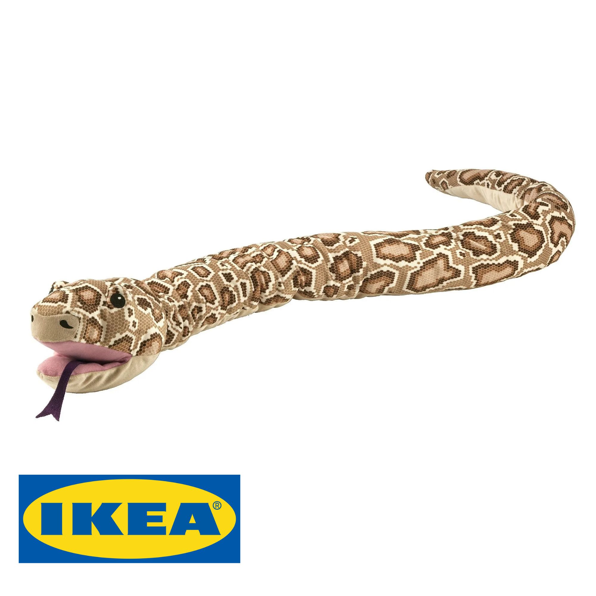 IKEA мягкая игрушка 171 см, змея (питон)