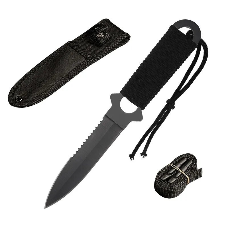 Нож для дайвинга Dive Knife Black straight