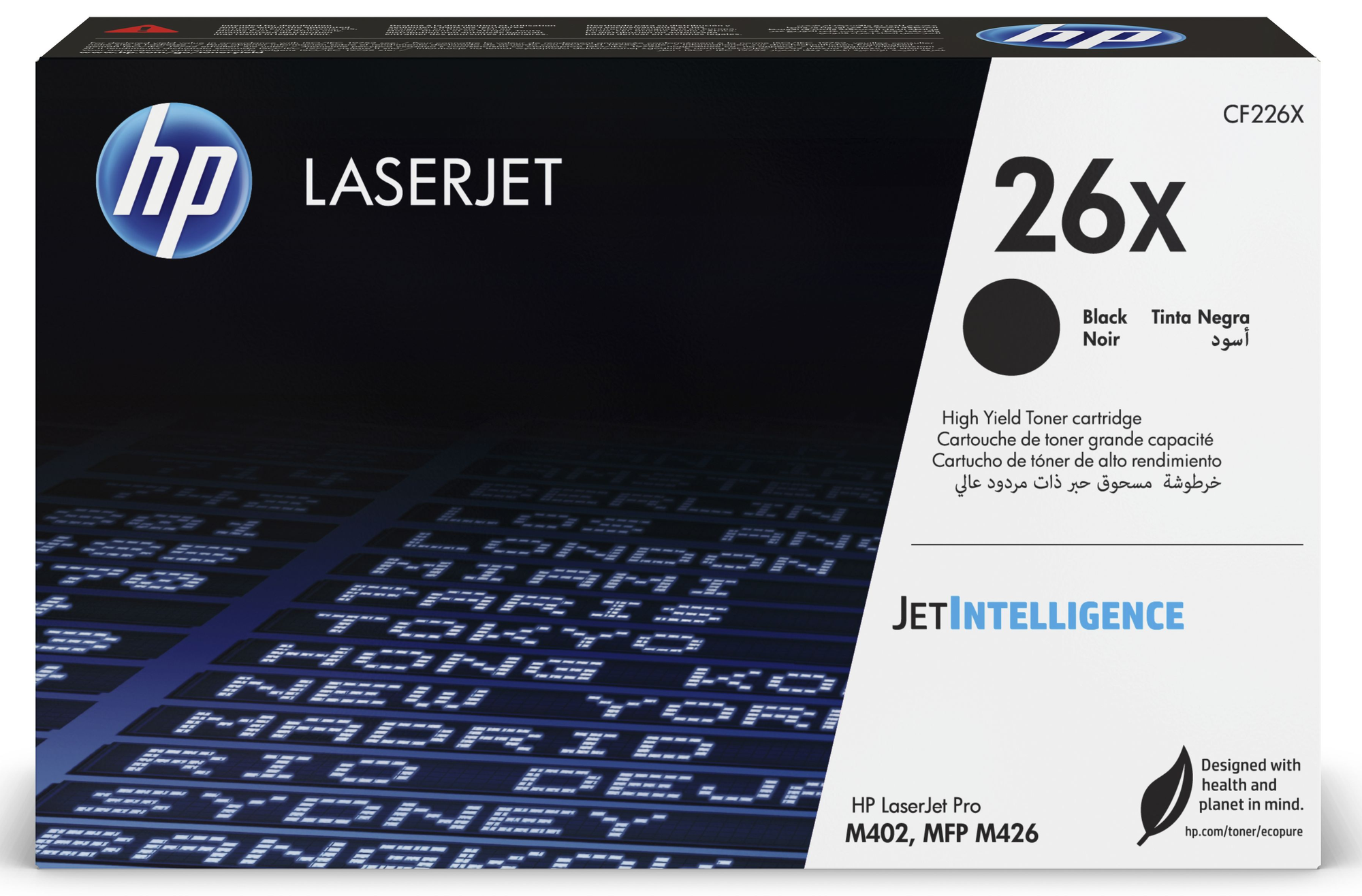 Картридж лазерный HP CF226X (26X) оригинальный, черный (9000 стр.) для LaserJet M402/M426