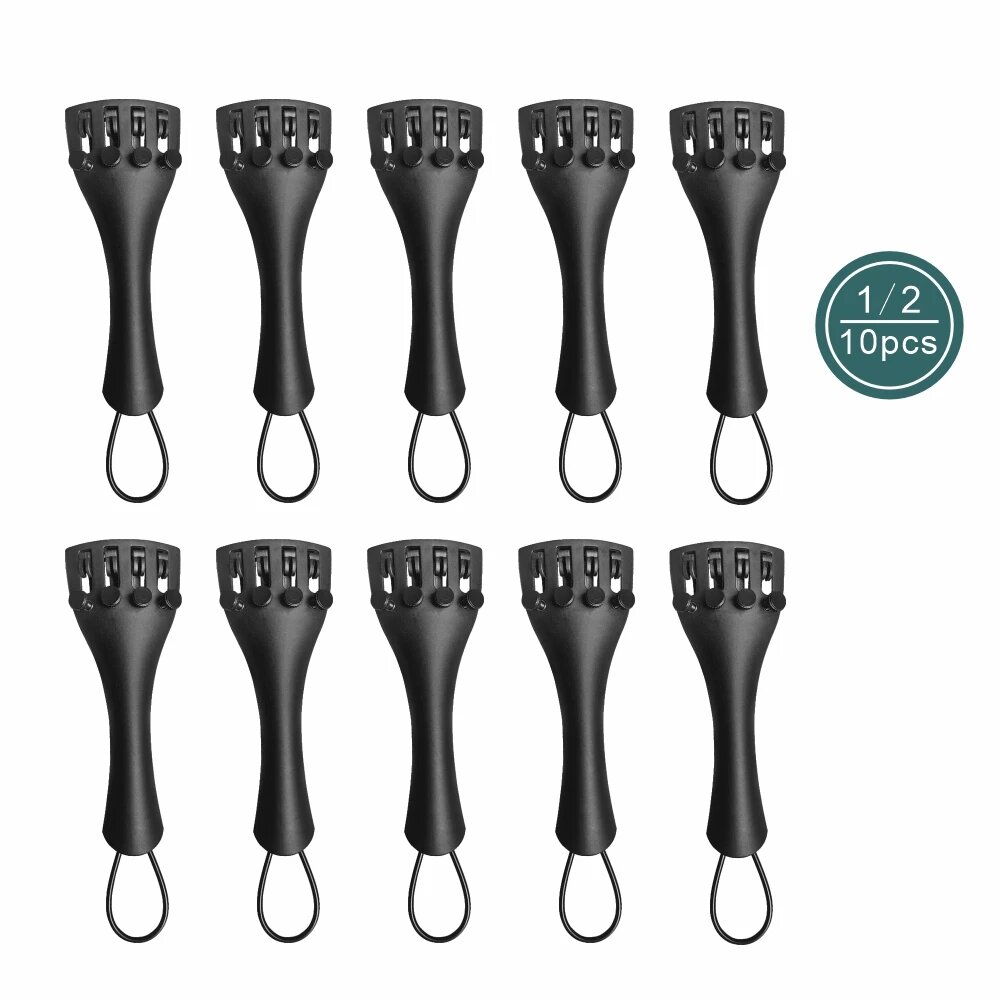 Струнодержатель для скрипки карбоновый регулируемый 1-2 10pcs