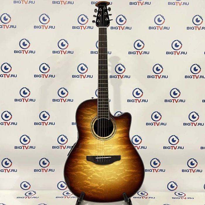 Ovation CS24X-7C Celebrity Standard Plus Mid Cutaway Cognac Burst Gloss Электроакустическая гитара