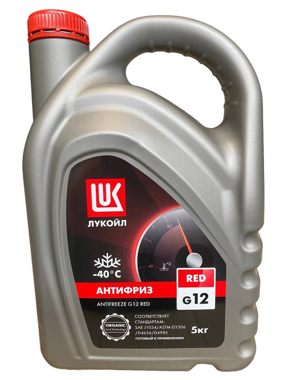 Антифриз красный G12 LUKOIL RED, 5 кг