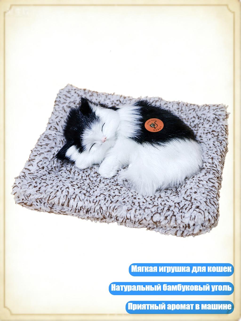 Игрушка для кота с активированным углем, Черная кошка