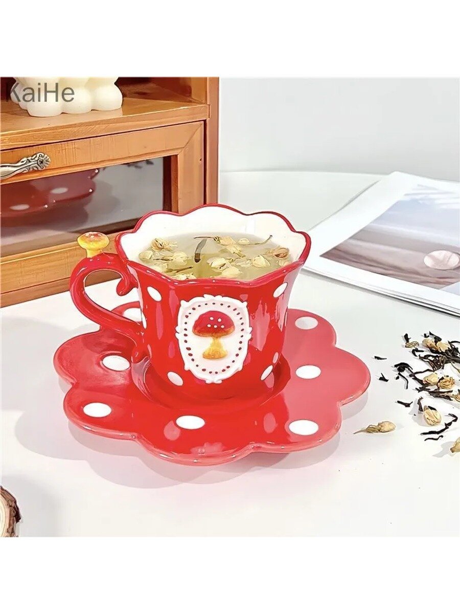 Кружка, Вес товара, г 450, Цвет Red, Страна-изготовитель Китай