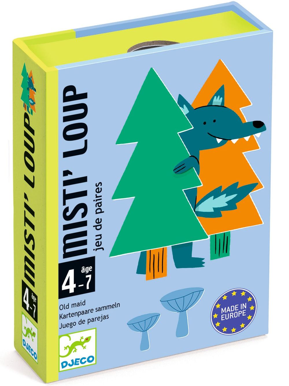Djeco Card game Настольная карточная игра Мисти луп