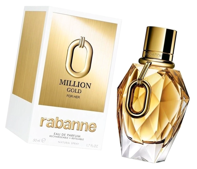 Paco Rabanne Million Gold For Her парфюмерная вода 50 мл - Миллион Голд Фор Хер для нее