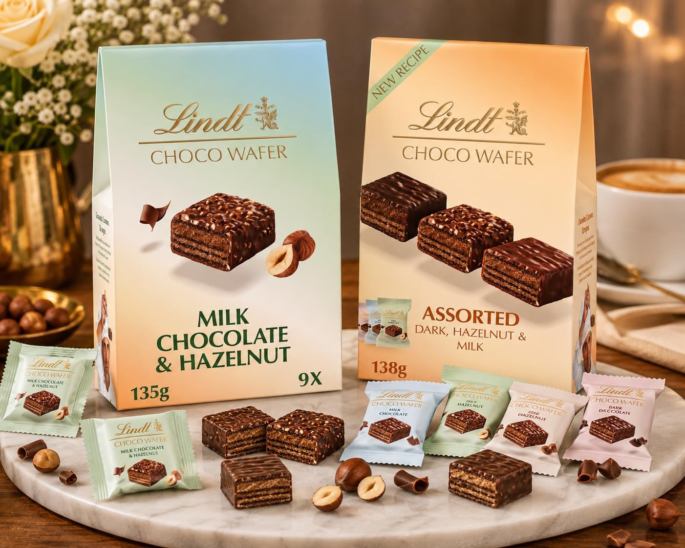 Lindt Набор конфет CHOCO WAFER Variety Bundle