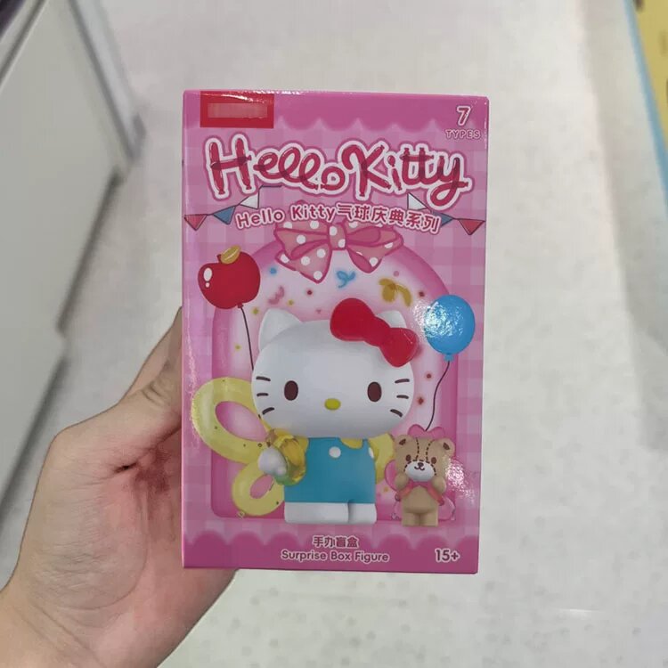 MINISO Hello Kitty Balloon Celebration Серия Фигура Блайнд Бокс Настольный Декор Игрушка