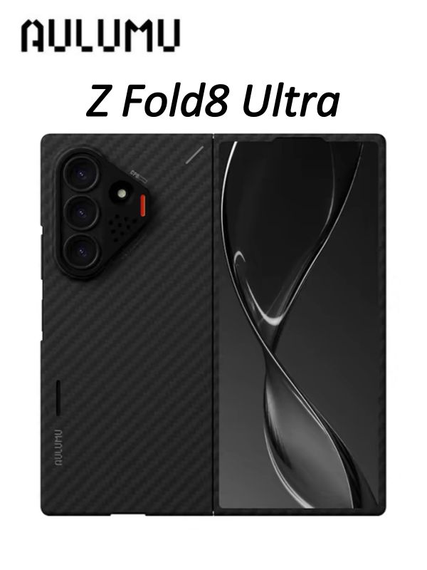 Магнитный чехол AULUMU для Samsung Galaxy Z Fold8 Ultra, арамидное волокно, теплоотвод, защита камеры от падений