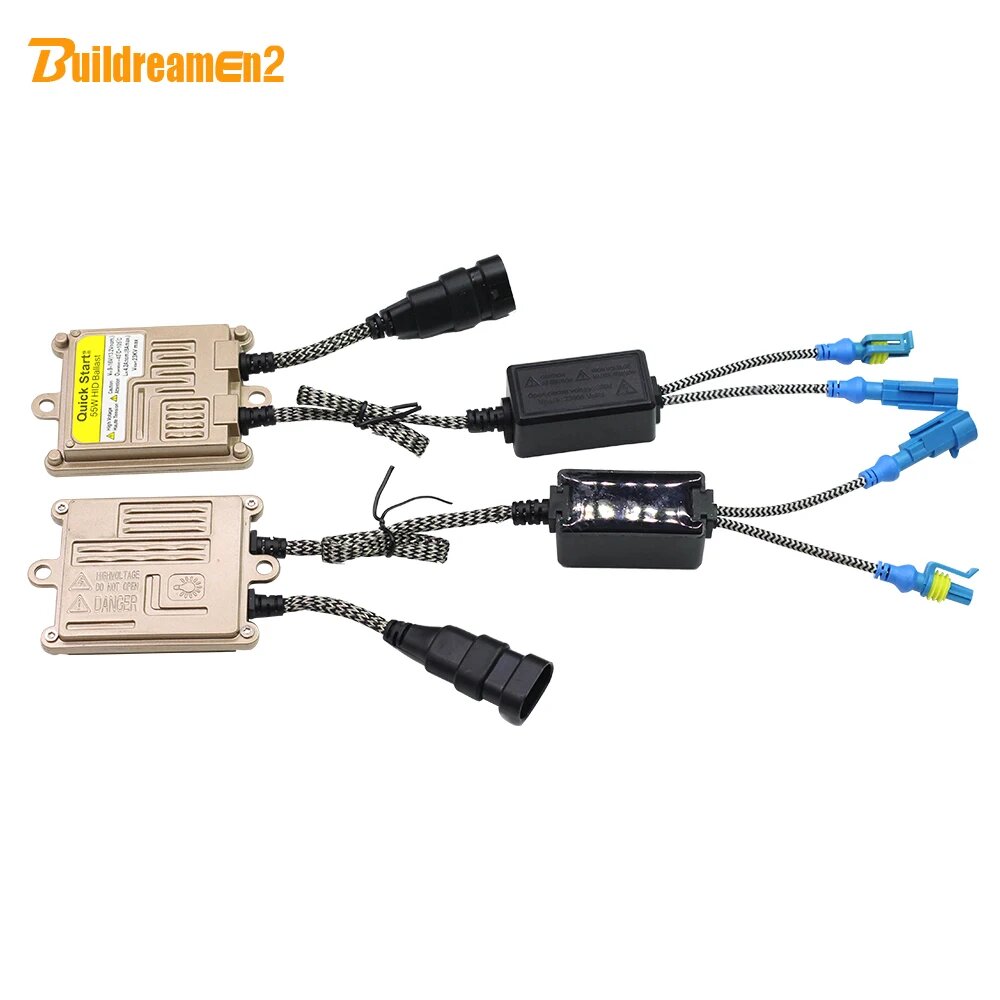 Ксеноновый балласт Buildreamen2 AC HID, 55 Вт, 12 В, цифровой блок зажигания, балласт для 1 Piece
