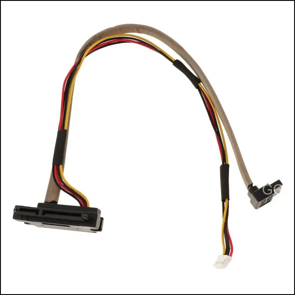 Кабель для компьютерной периферии SATA/eSATA 7-pin/SATA 15-pin, разноцветный