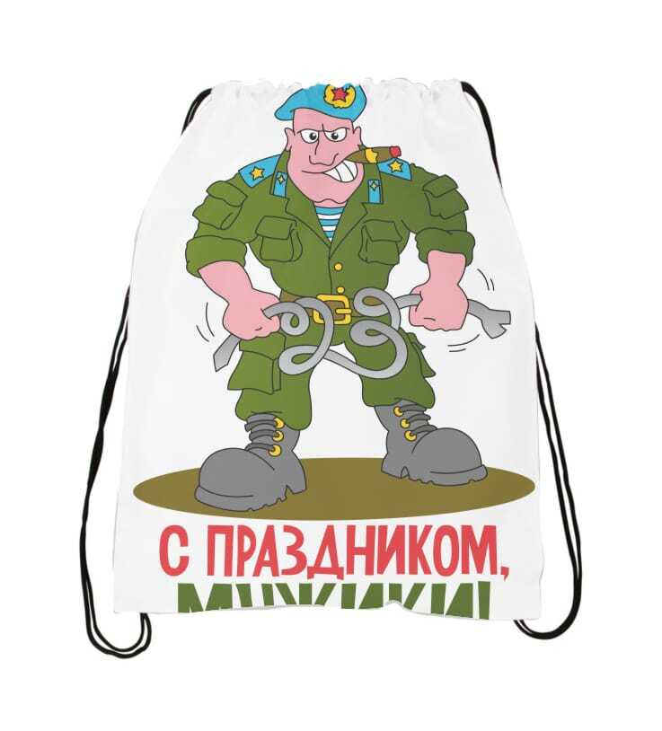 Сумка-мешок MIGOM с принтом "ВДВ" - 6