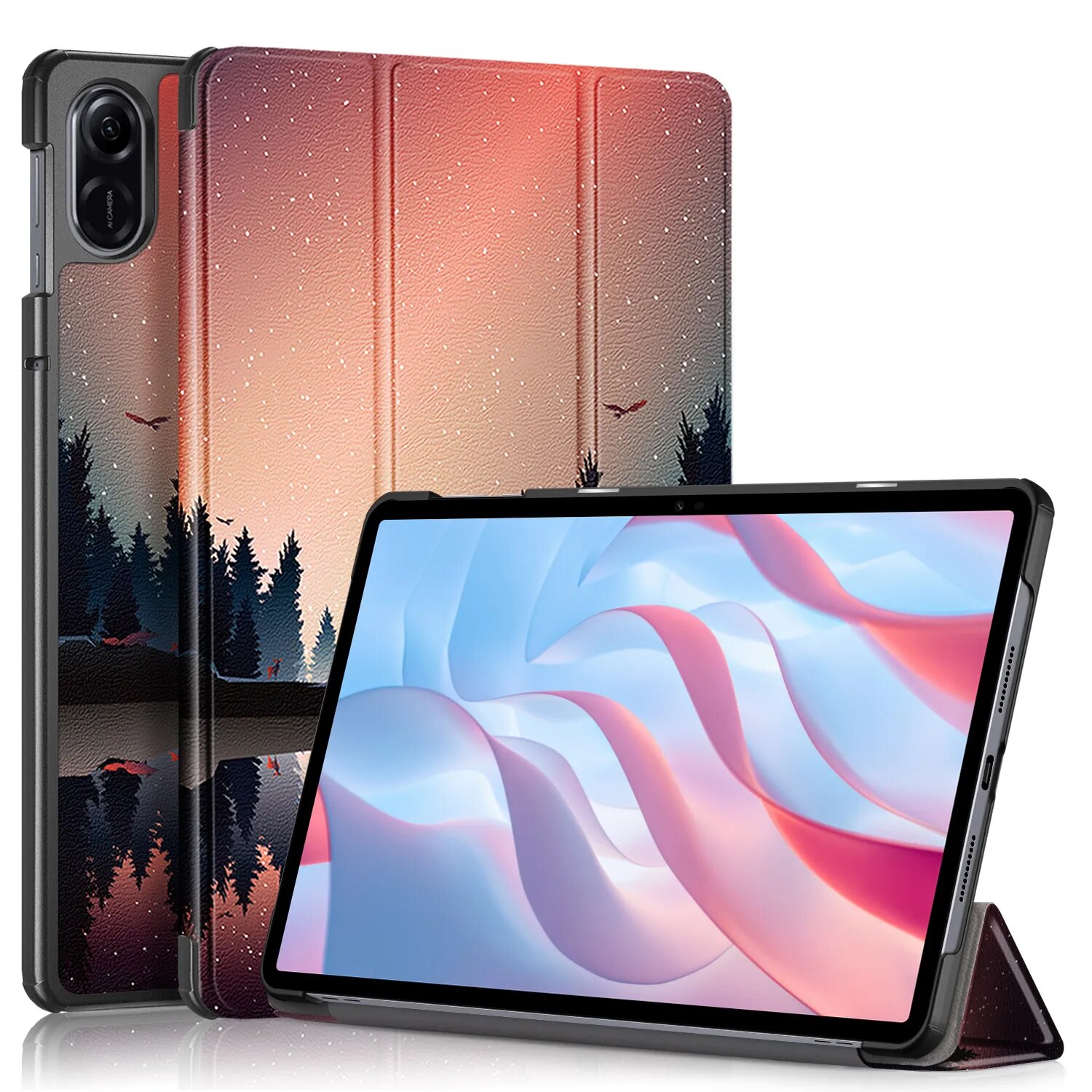 Чехол для планшета HONOR Pad X9a/X9 Pro, dusk, искусственная кожа