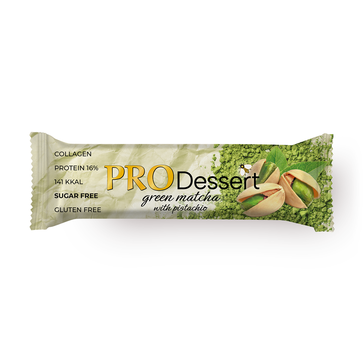 Десерт Зелёная матча Pro Dessert с фисташкой