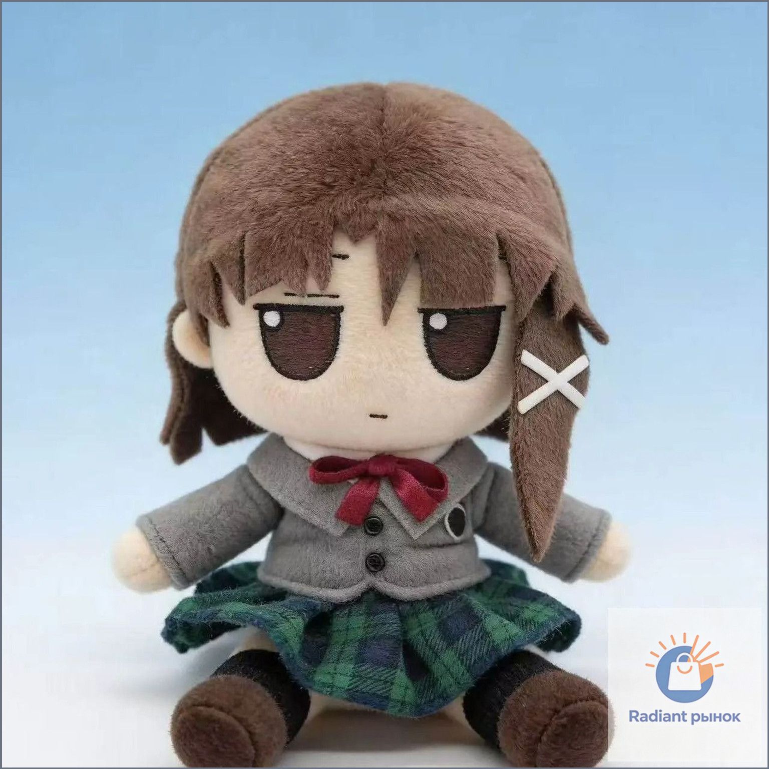 Плюшевые игрушки Эксперименты Лэйн Лэйн Ивакура / Serial Experiments Lain Lain Iwakura плюшевая игрушка 20 CM