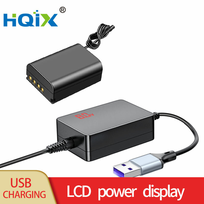 HQIX для OLYMPUS OM-1 камера BLX-1 Виртуальная батарея USB Power Ad