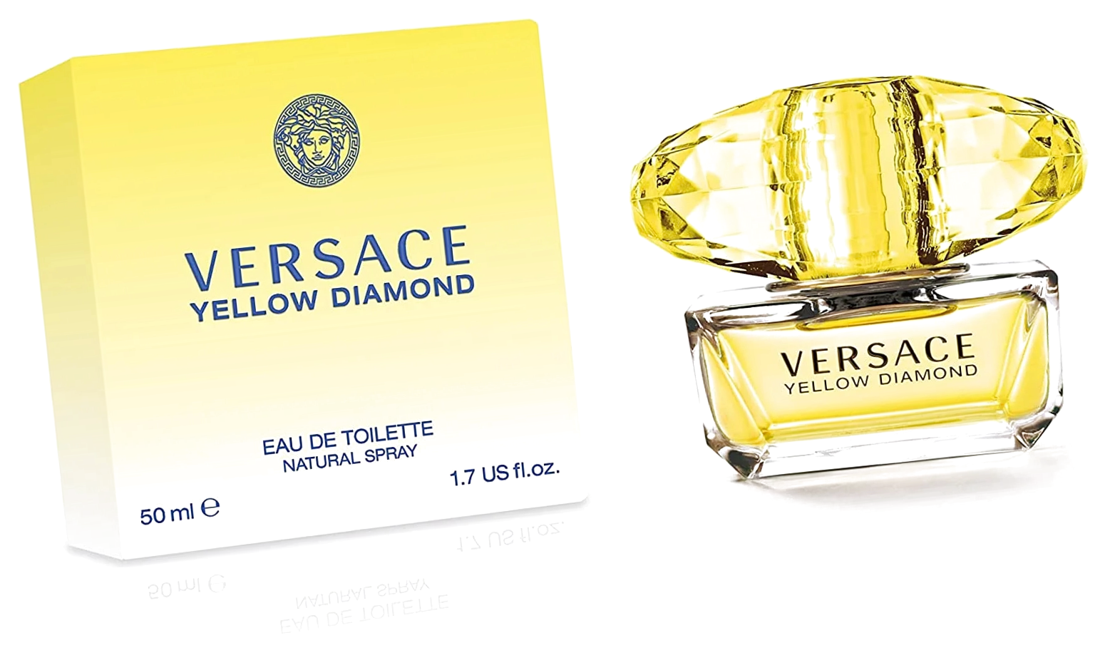 Туалетная вода Версаче Еллоу Даймонд Бриллиант 50 мл женская - Versace Yellow Diamond