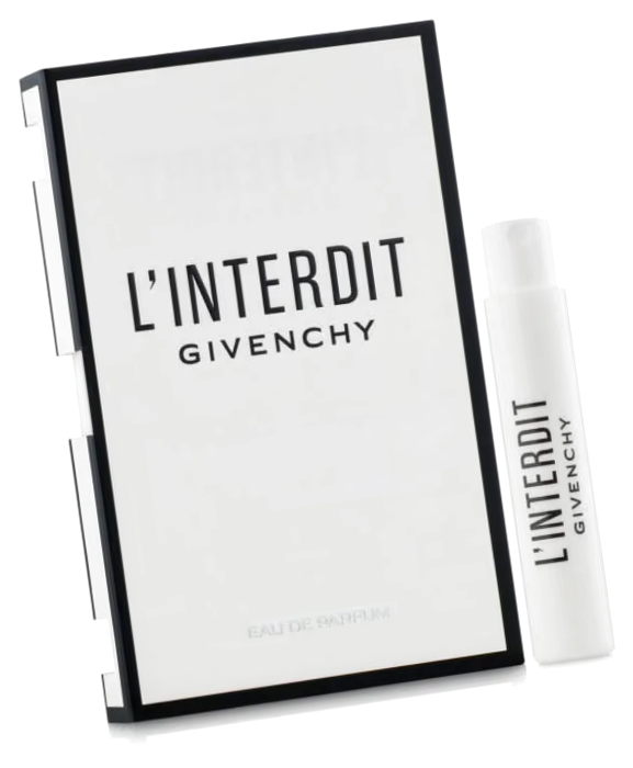Пробник женской парфюмерной воды Givenchy L Interdit 1 мл - Дживанши Линтердит